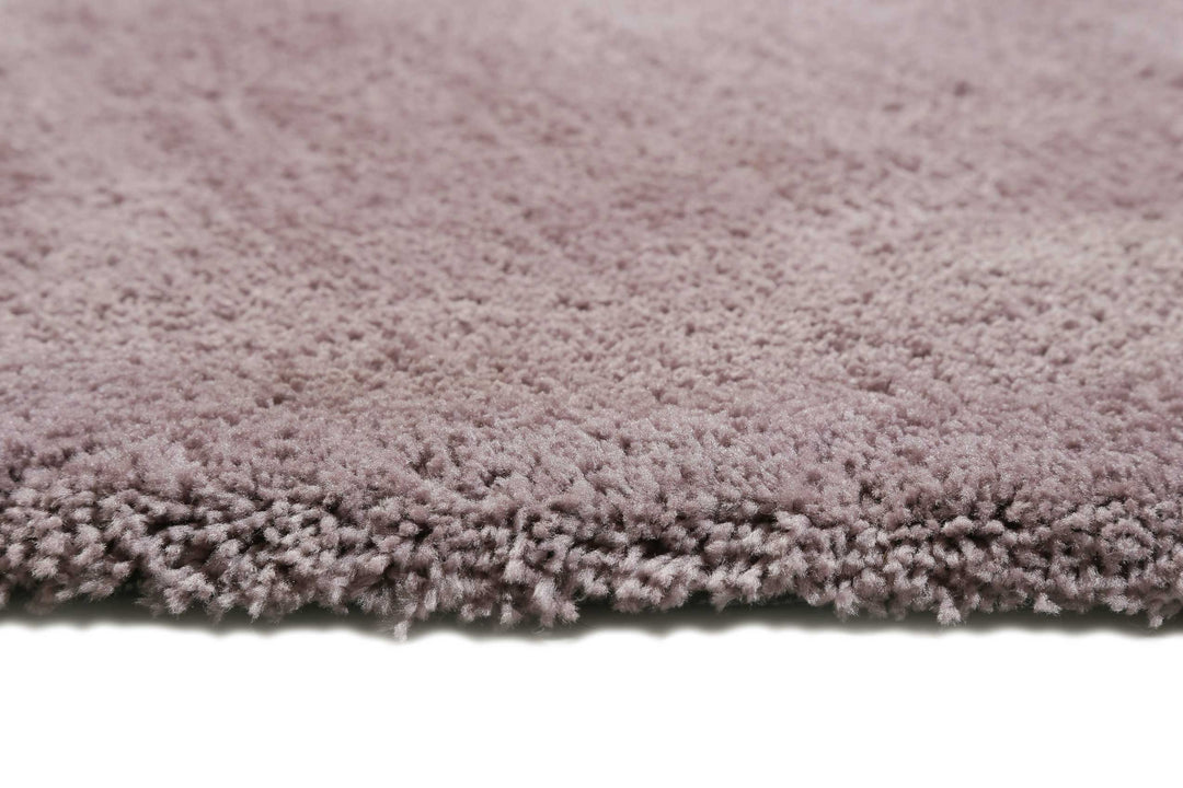 #relaxx Teppich altrosa Hochflor rund