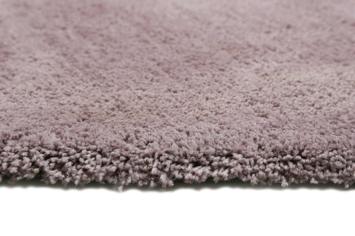 #relaxx Teppich altrosa Hochflor rund