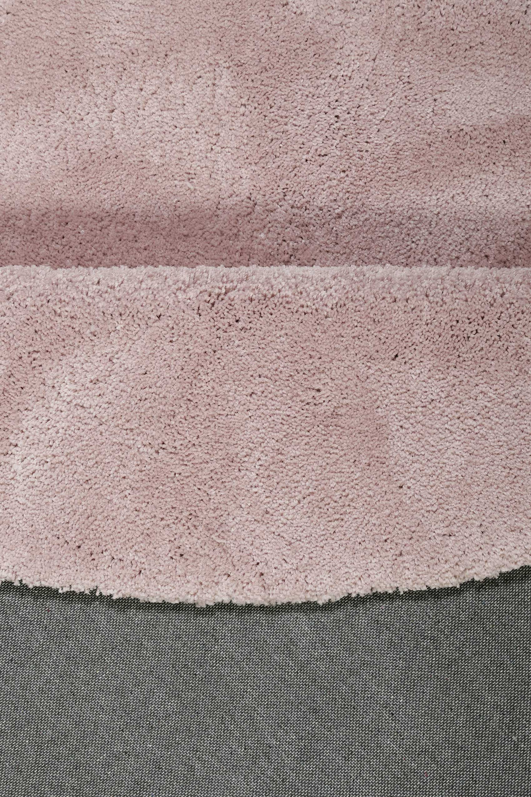#relaxx Teppich creme rosa Hochflor rund