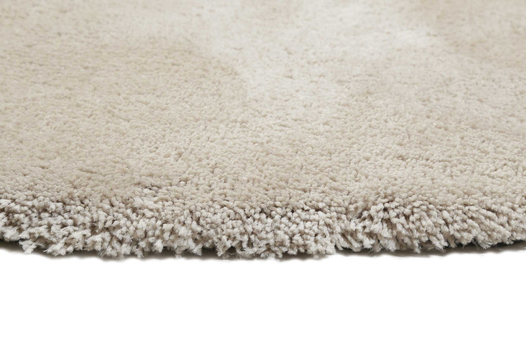 #relaxx Teppich beige Hochflor rund