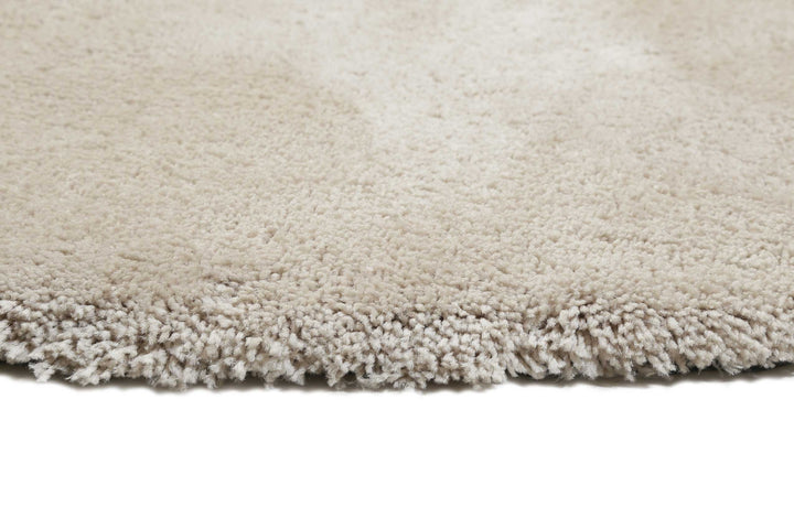 #relaxx Teppich beige Hochflor rund
