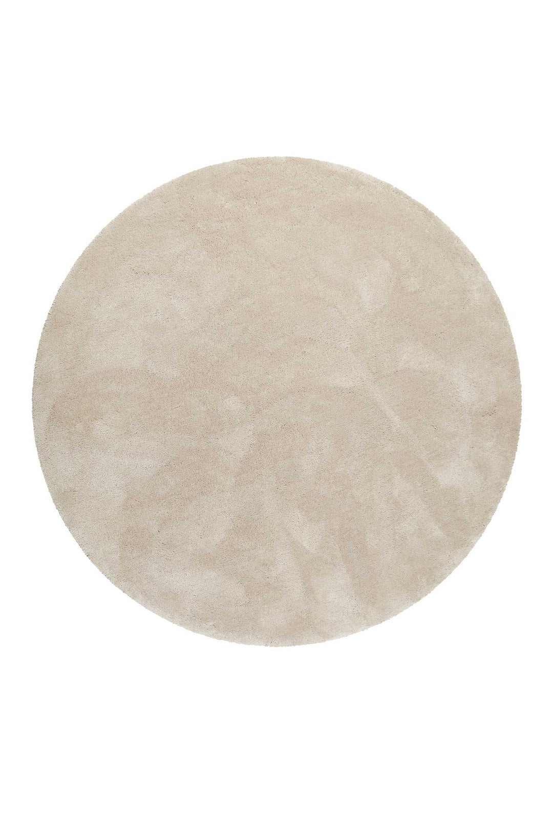 #relaxx Teppich beige Hochflor rund