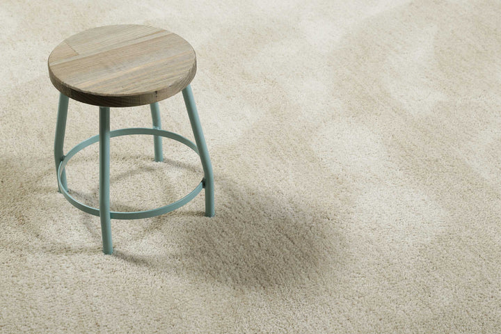 #relaxx Teppich creme beige Hochflor rund