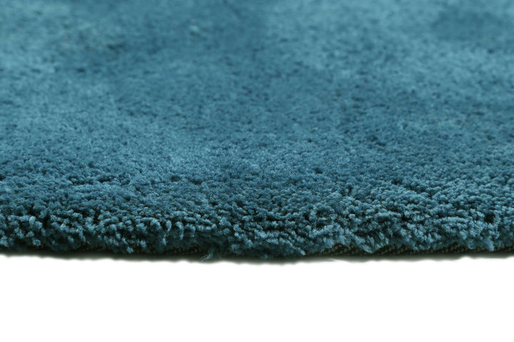 #relaxx Teppich petrol türkis Hochflor rund