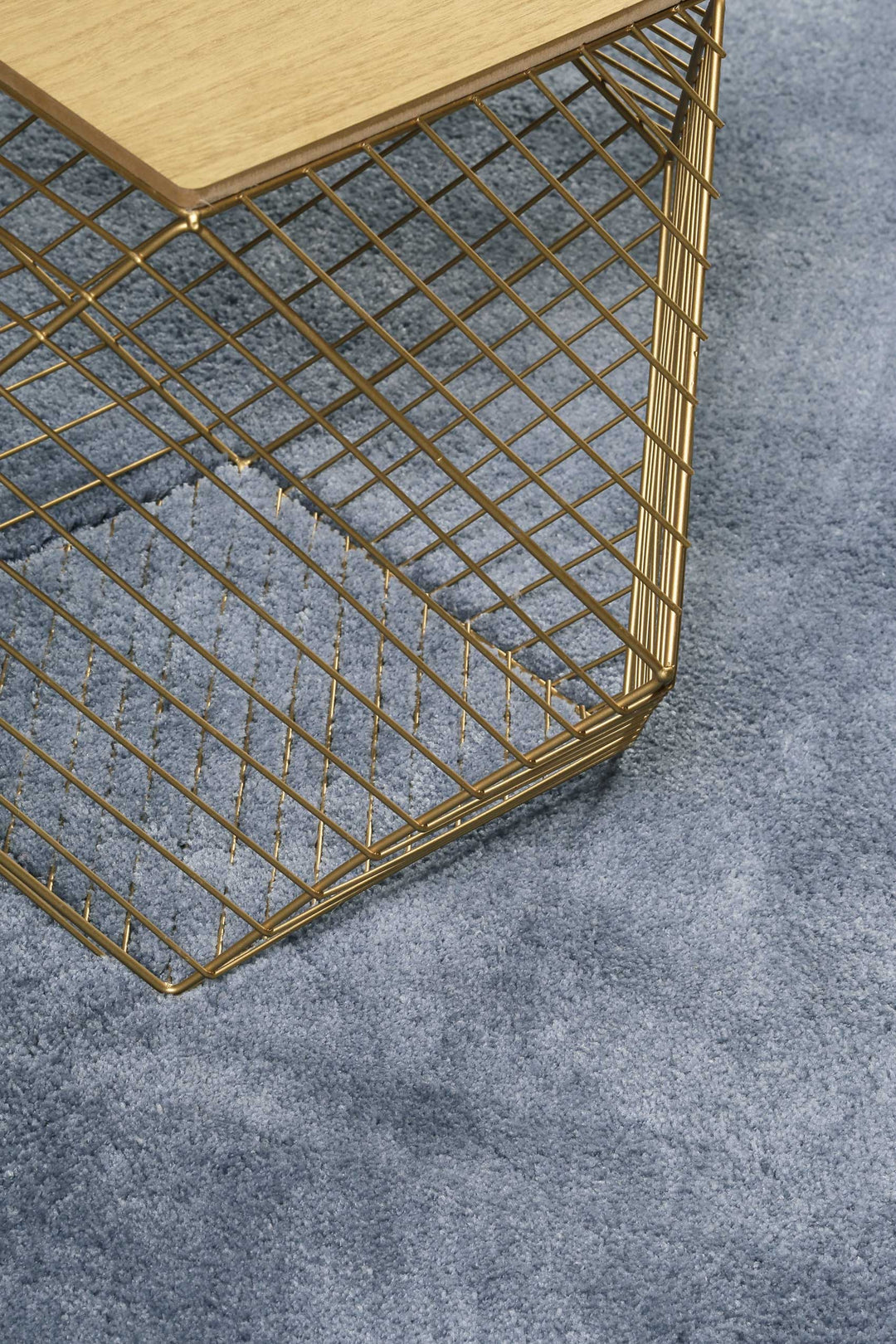 #relaxx Teppich blau grau Hochflor rechteckig