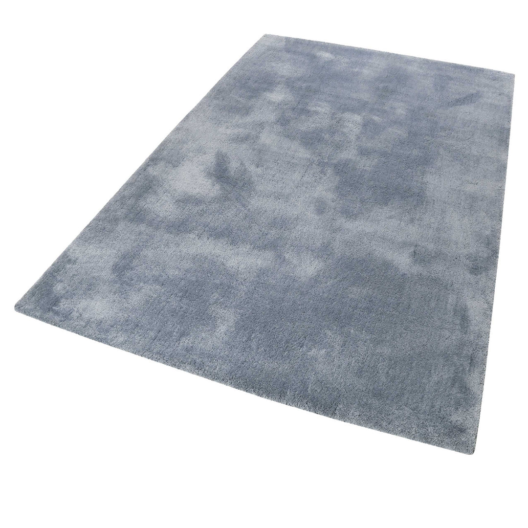 #relaxx Teppich blau grau Hochflor rechteckig