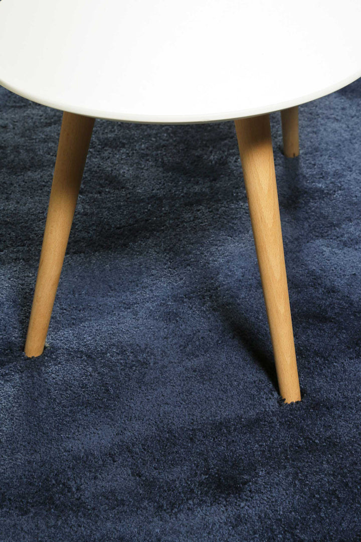 #relaxx Teppich dunkel blau Hochflor rechteckig
