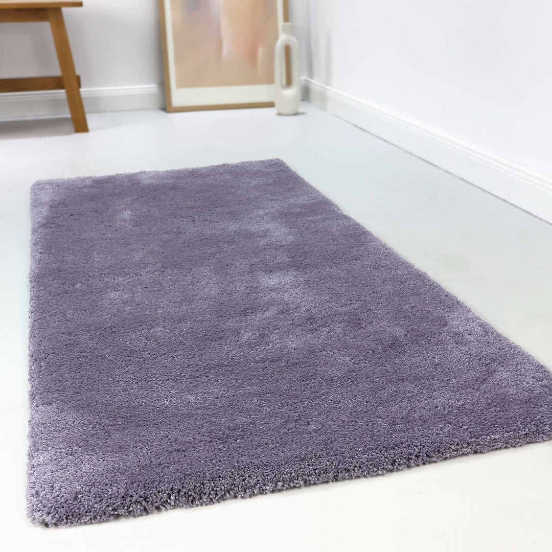 #relaxx Teppich violett Hochflor rechteckig