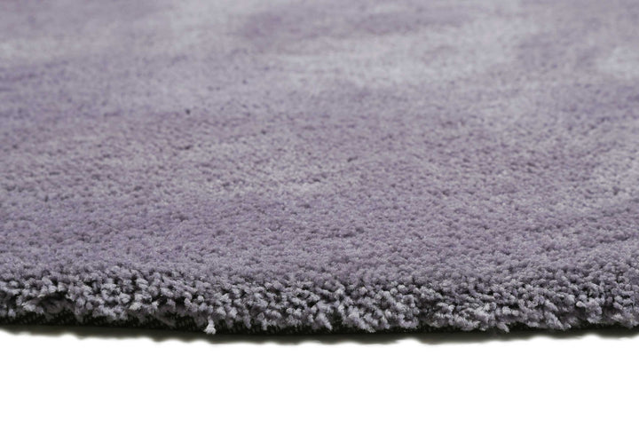 #relaxx Teppich violett Hochflor rund
