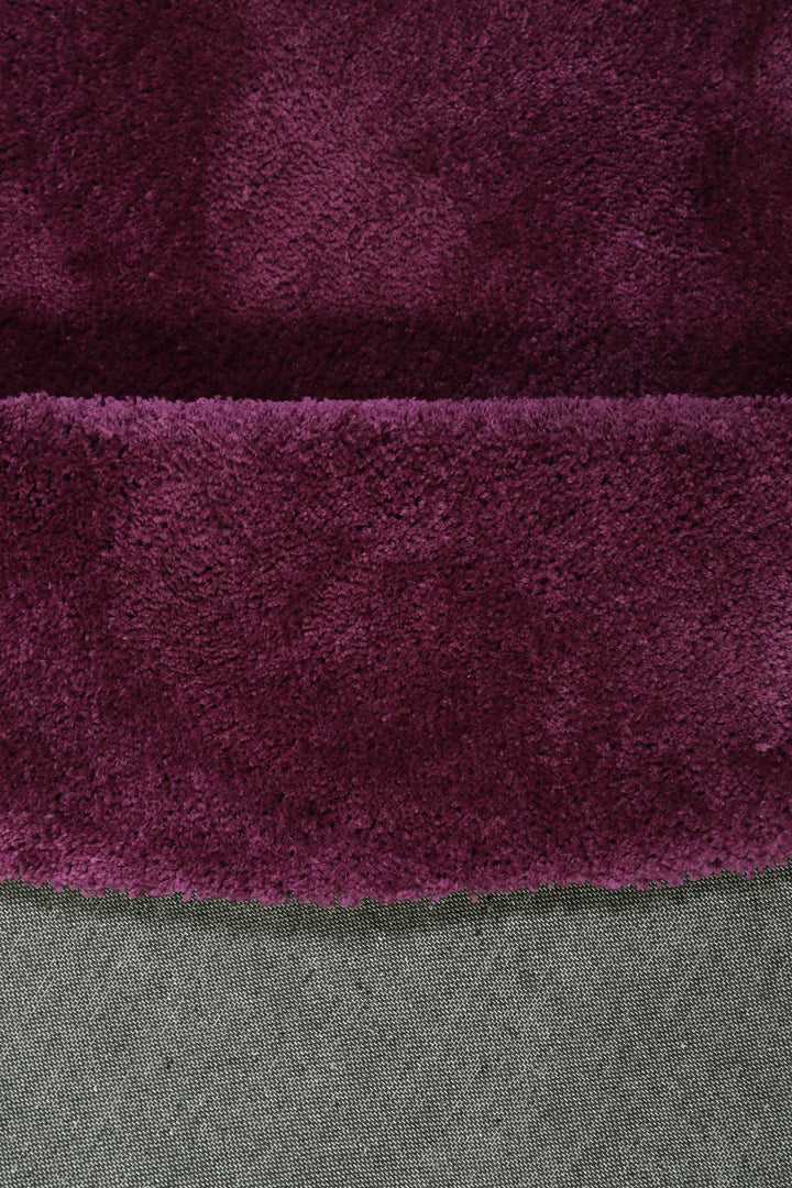 #relaxx Teppich violett pink Hochflor rund