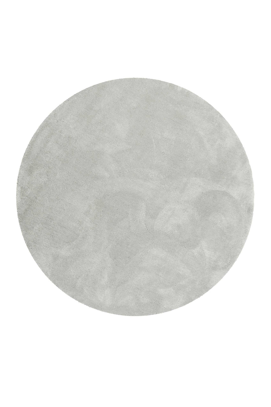 #relaxx Teppich hellgrau Hochflor rund
