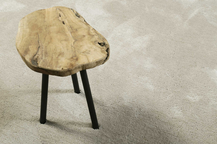 #relaxx Teppich creme beige Hochflor rund