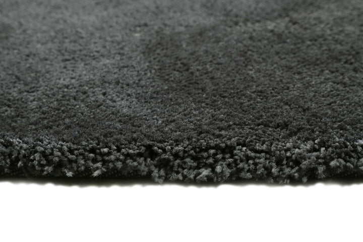 #relaxx Teppich anthrazit Hochflor rund