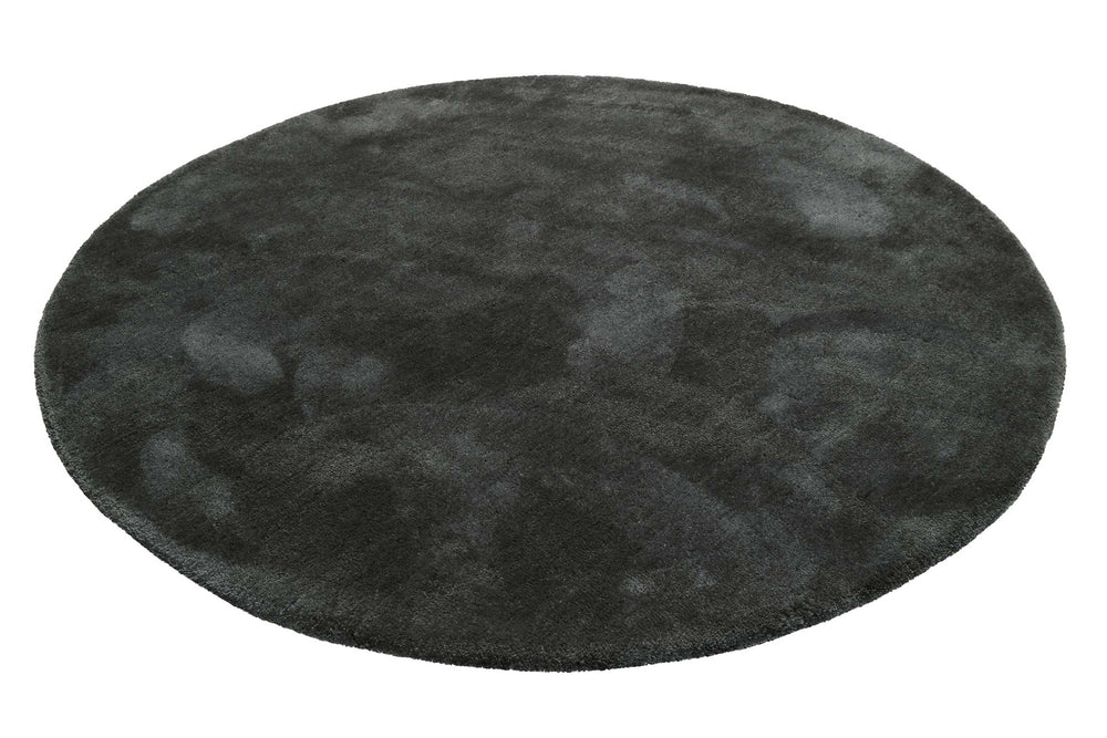 #relaxx Teppich anthrazit Hochflor rund