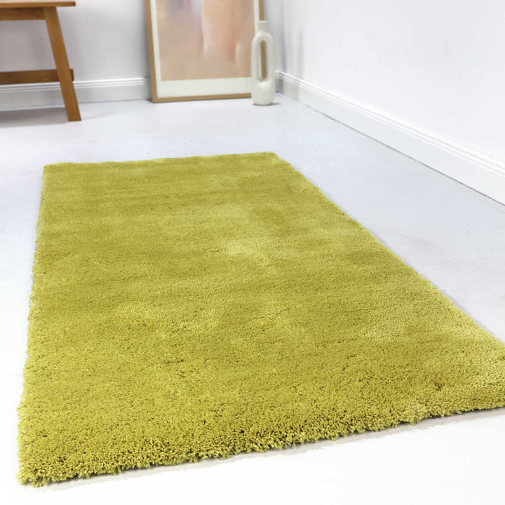 #relaxx Teppich senfgelb Hochflor rechteckig