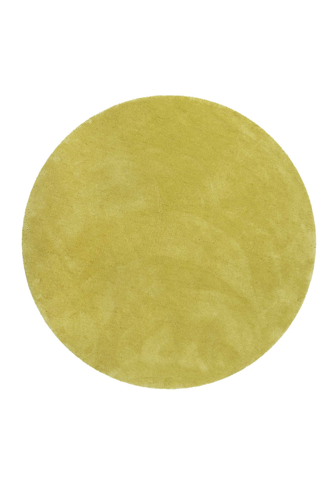 #relaxx Teppich senfgelb Hochflor rund