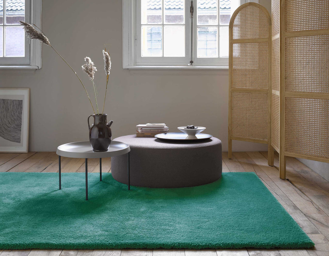 #relaxx Teppich smaragd grün Hochflor rechteckig