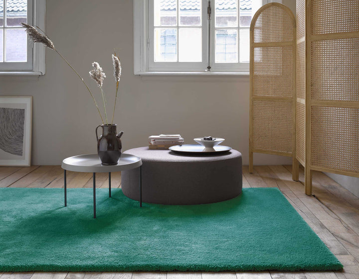 #relaxx Teppich smaragd grün Hochflor rechteckig