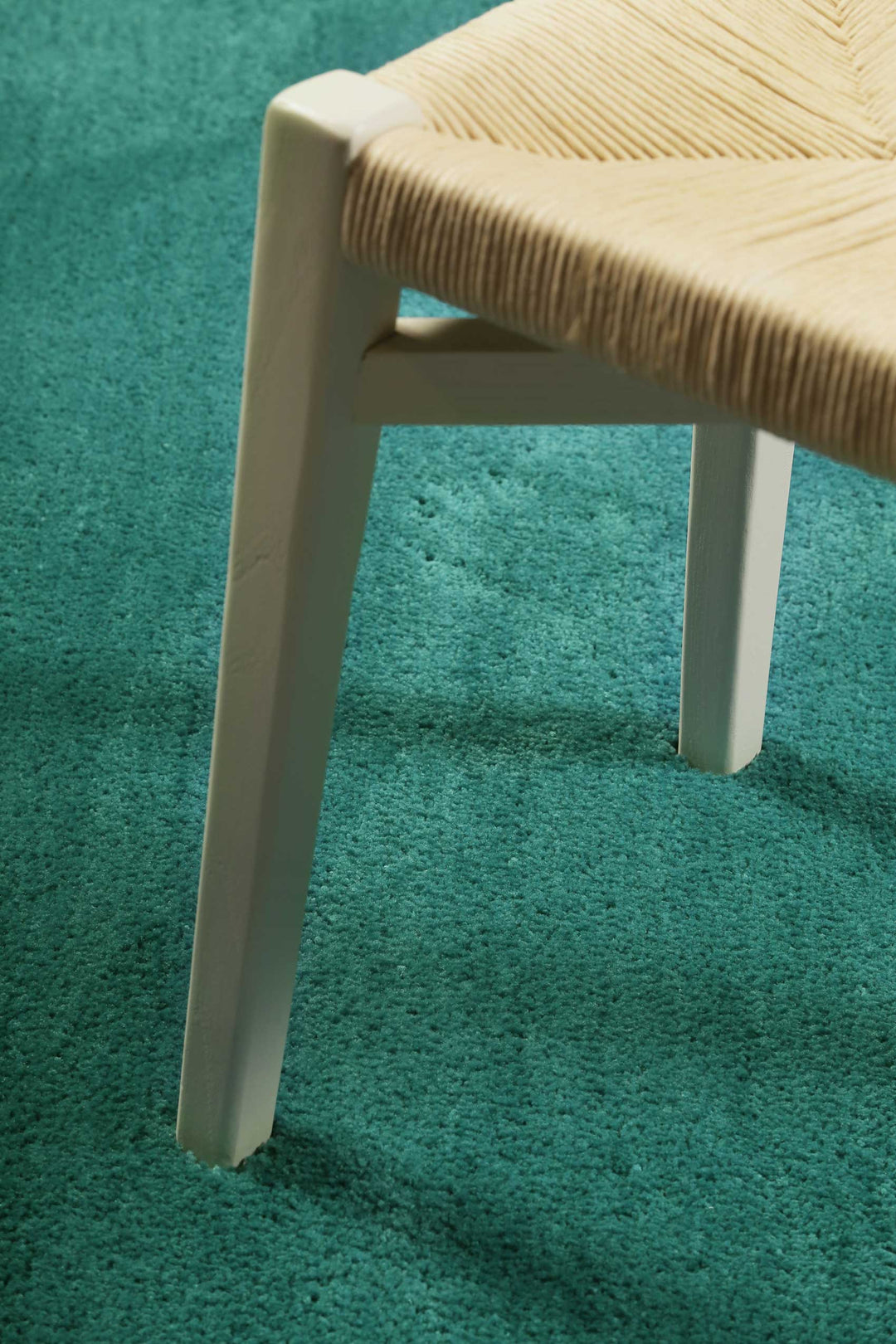 #relaxx Teppich smaragd grün Hochflor rund
