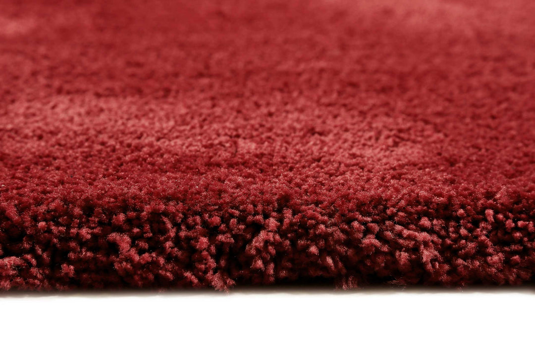 #relaxx Teppich rot Hochflor rechteckig