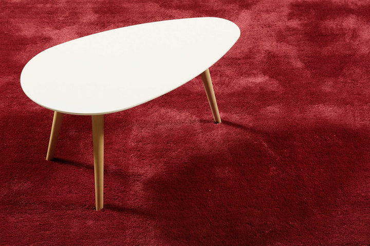 #relaxx Teppich rot Hochflor rechteckig