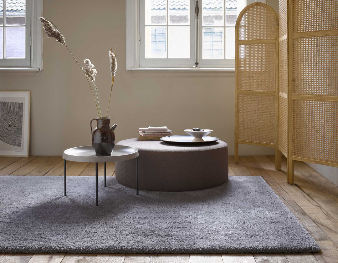 #relaxx Teppich taupe grau Hochflor rechteckig