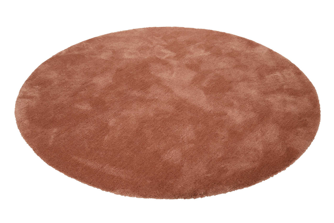 #relaxx Teppich cognac Hochflor rund