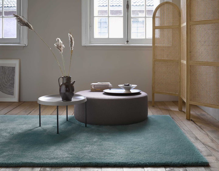 #relaxx Teppich grau grün Hochflor rechteckig