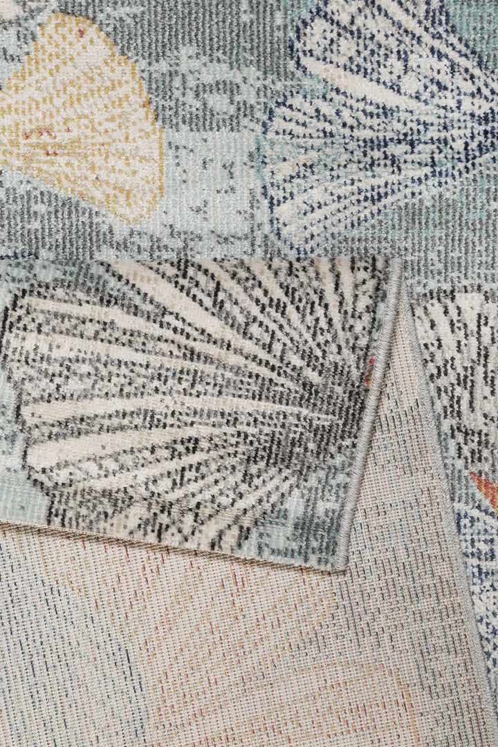 Rivera Outdoor blau Kurzflor rechteckig