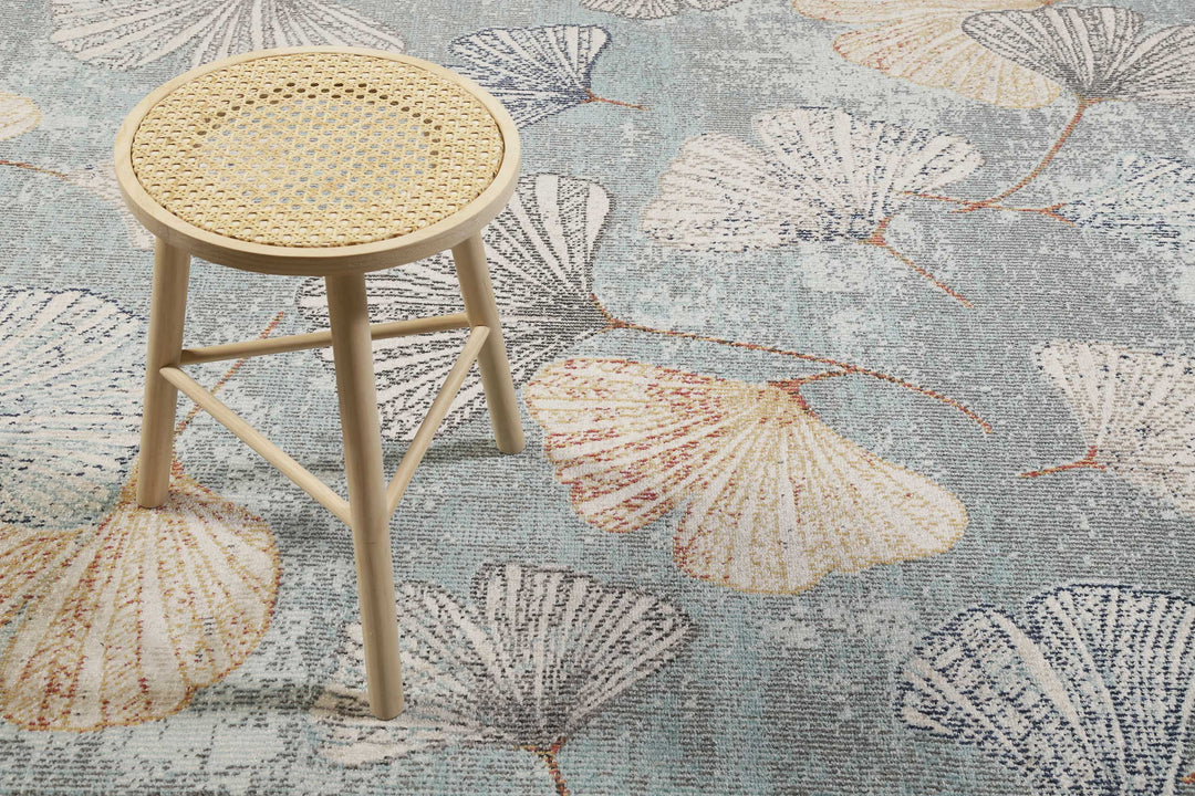 Rivera Outdoor blau Kurzflor rechteckig