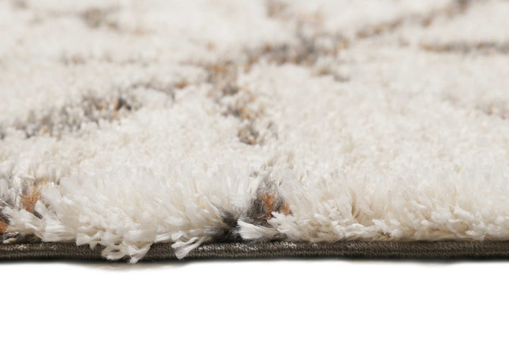 Ronja Teppich creme weiß Hochflor rechteckig