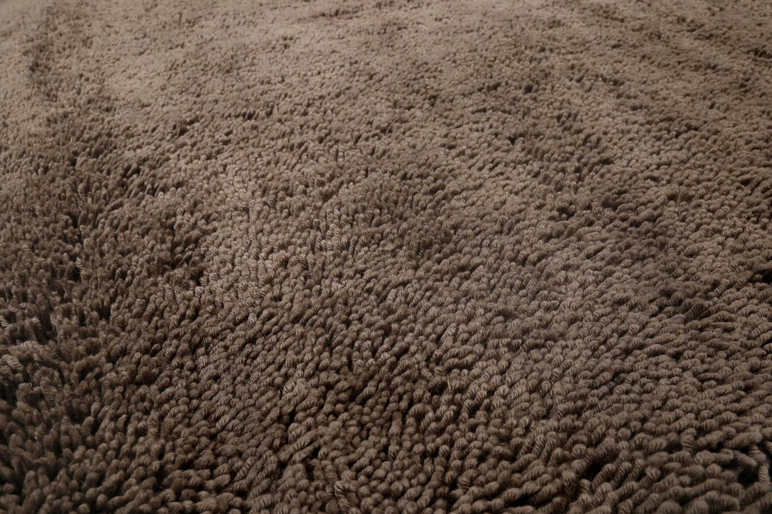 Seattle Shag Teppich taupe Hochflor rechteckig