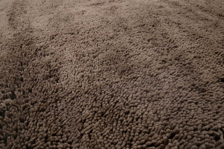 Seattle Shag Teppich taupe Hochflor rechteckig