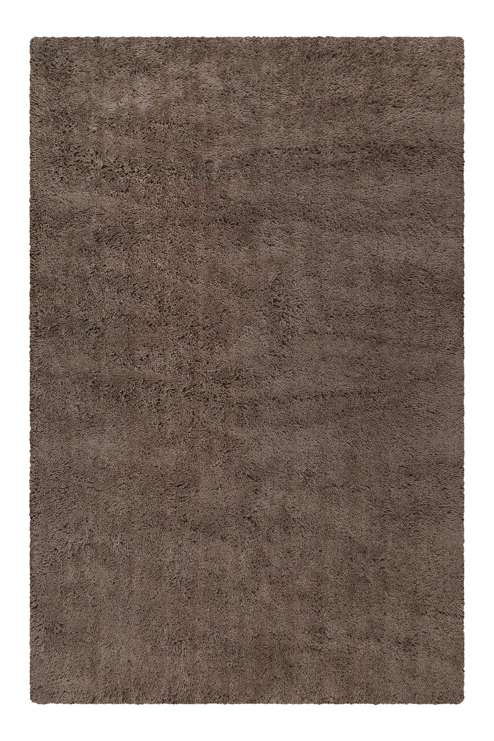Seattle Shag Teppich taupe Hochflor rechteckig