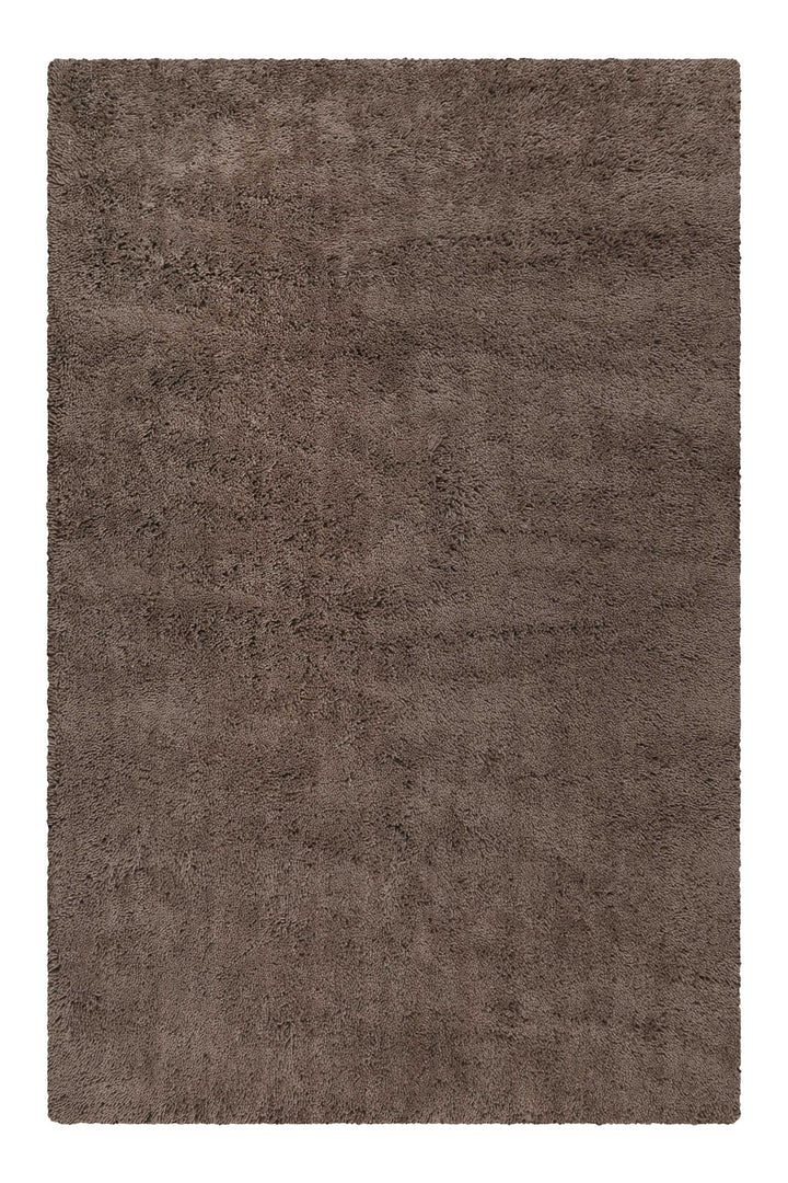 Seattle Shag Teppich taupe Hochflor rechteckig