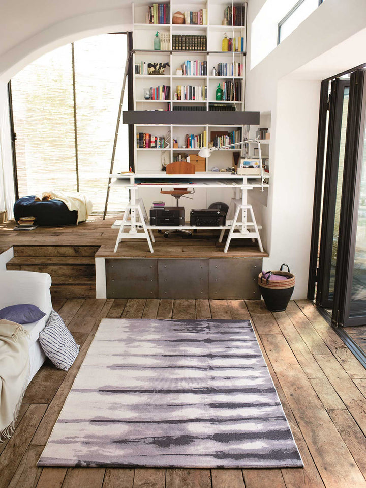 Seismograph Teppich rechteckig