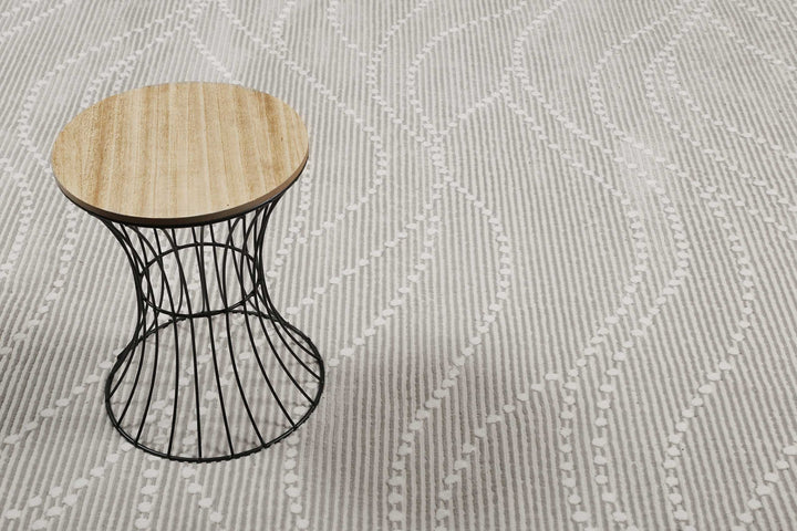 Selena Teppich beige Kurzflor rechteckig