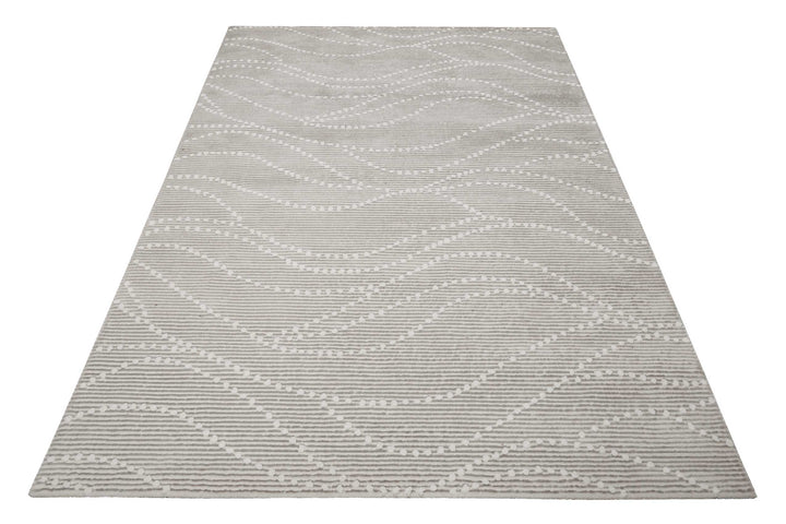 Selena Teppich beige Kurzflor rechteckig