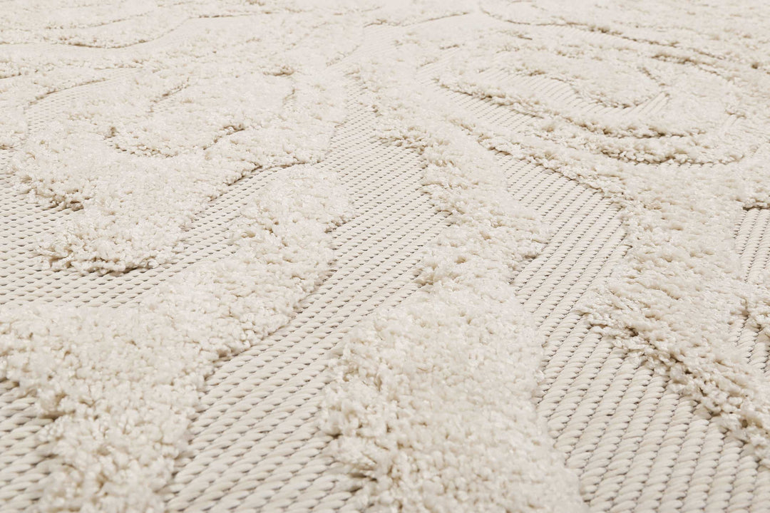 Soul Jack Outdoor creme beige Kurzflor rechteckig