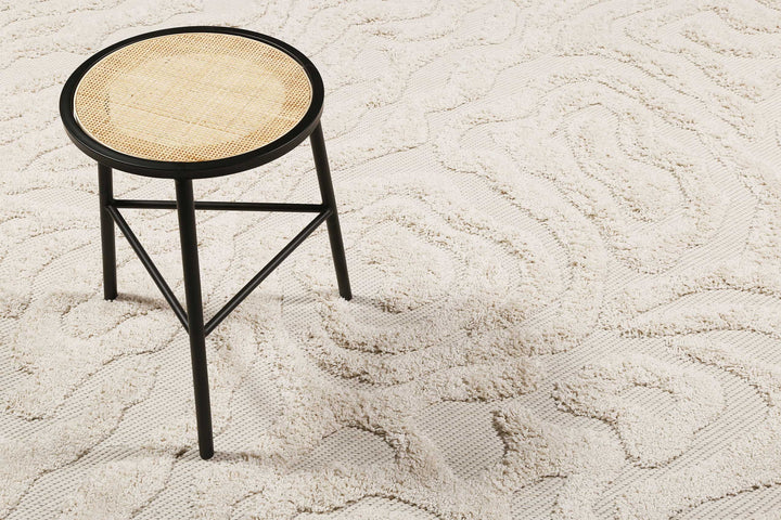 Soul Jack Outdoor creme beige Kurzflor rechteckig