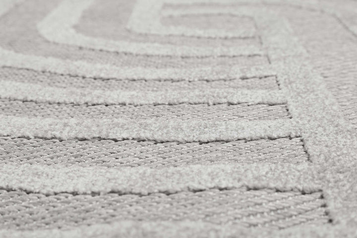 Spirit Outdoor grau Kurzflor rechteckig