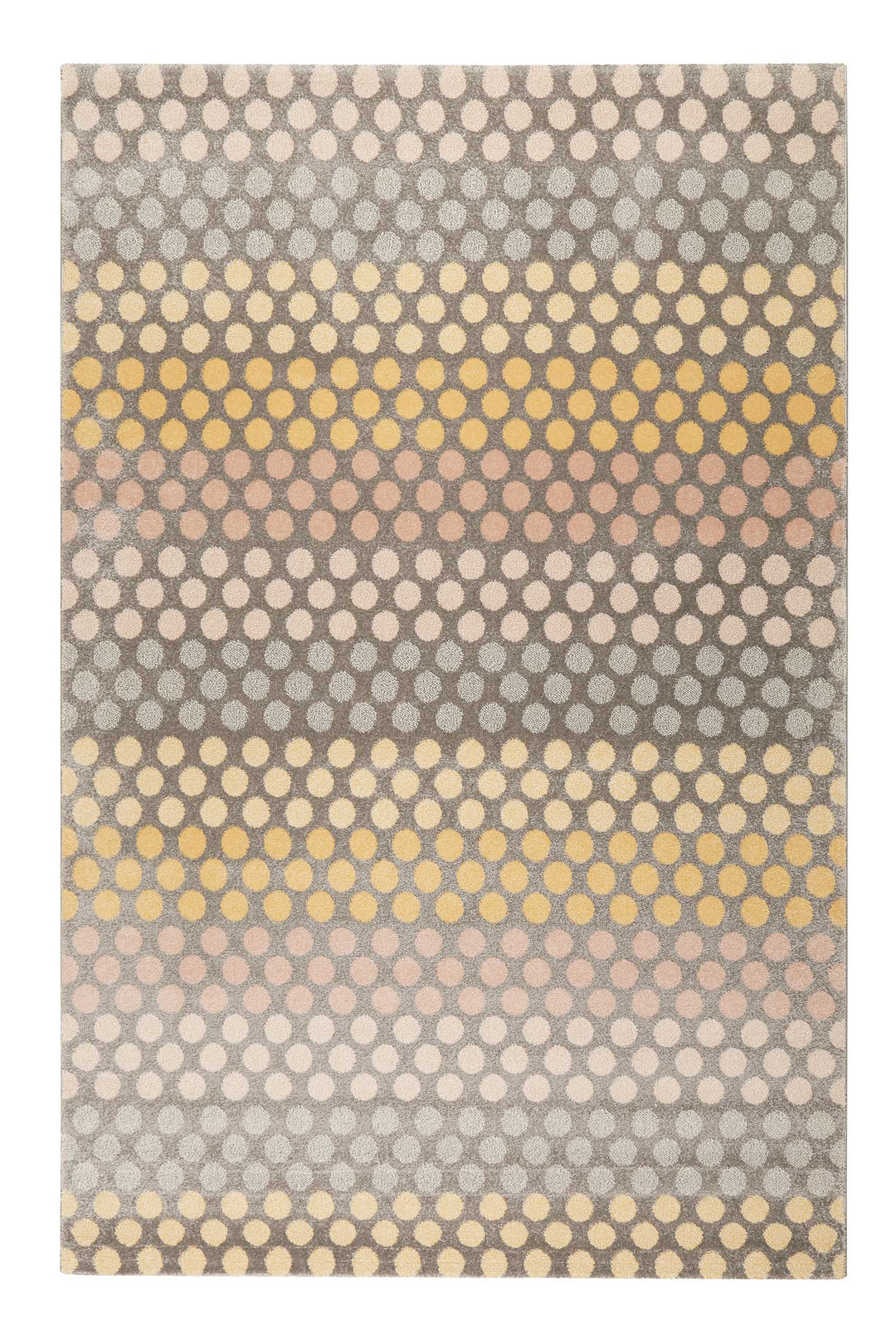 SPOTTED STRIPE Teppich braun Kurzflor rechteckig