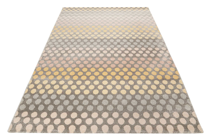 SPOTTED STRIPE Teppich braun Kurzflor rechteckig