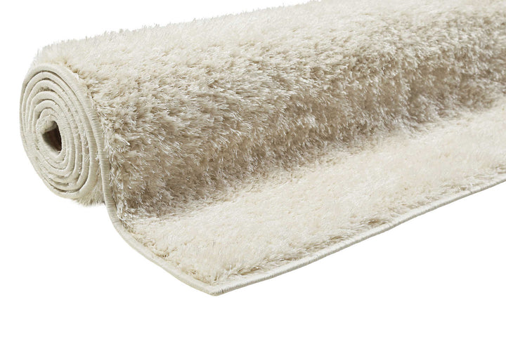 #Swagger Shag Teppich creme weiß Hochflor rechteckig