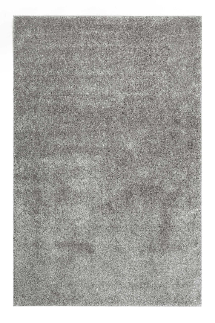 #Swagger Shag Teppich hellgrau Hochflor rechteckig