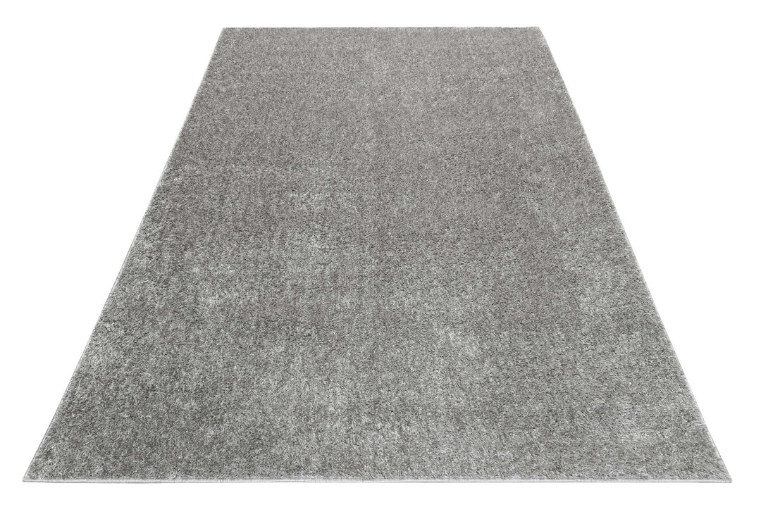 #Swagger Shag Teppich hellgrau Hochflor rechteckig