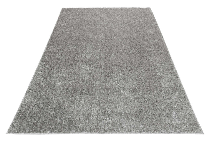 #Swagger Shag Teppich hellgrau Hochflor rechteckig