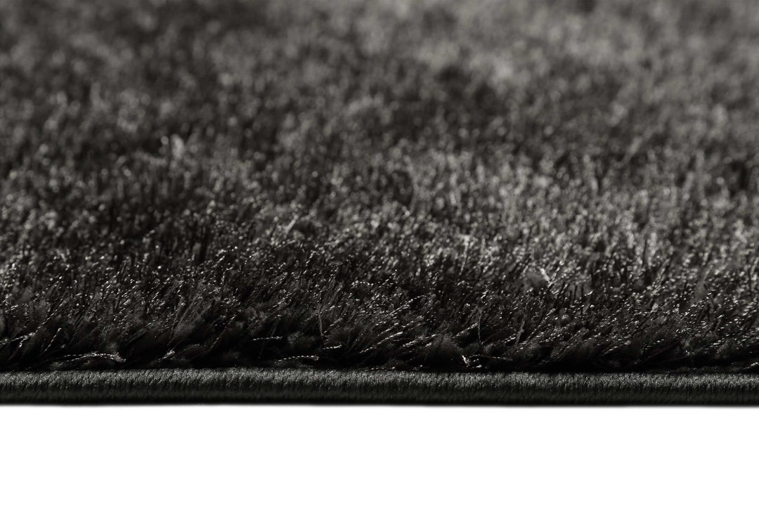 #Swagger Shag Teppich anthrazit grau Hochflor rechteckig