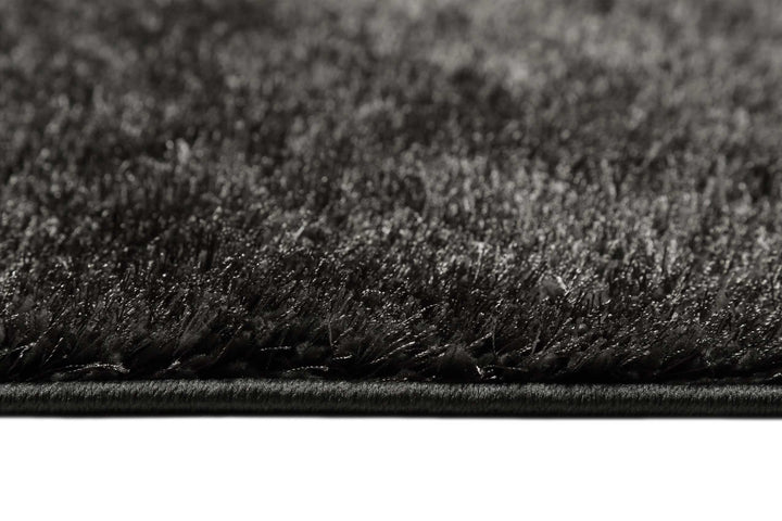 #Swagger Shag Teppich anthrazit grau Hochflor rechteckig