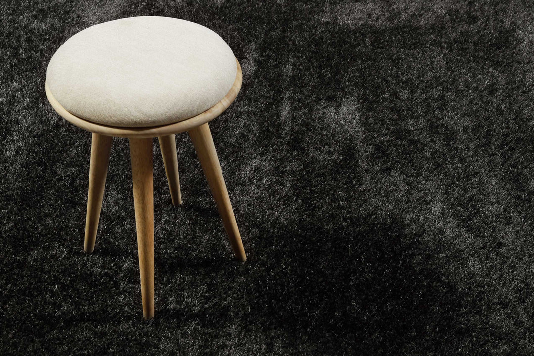 #Swagger Shag Teppich anthrazit grau Hochflor rechteckig